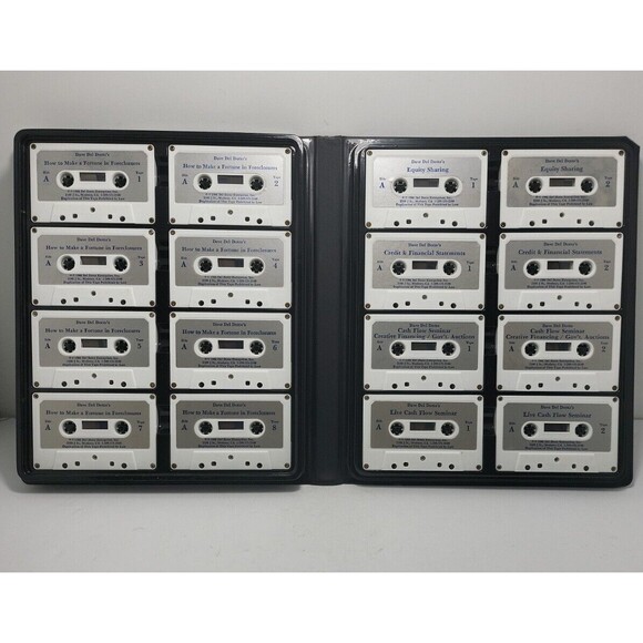 Dave Del Dotto’s Cash Flow Expo Library-Complete 16 Audio Cassette Tapes-1986 - Picture 2 of 7